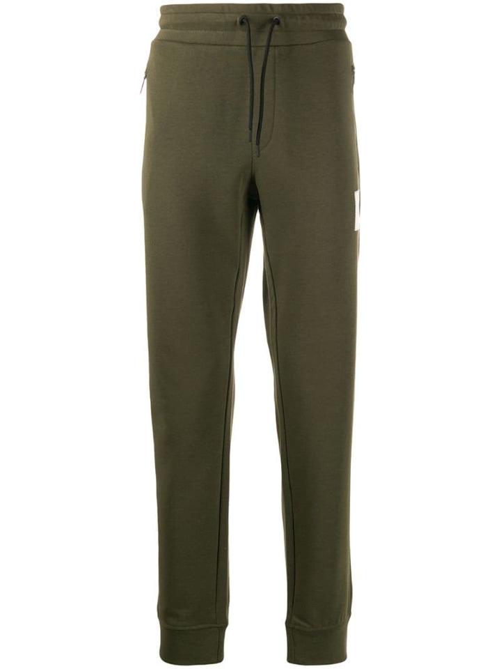 Emporio Armani Vector Logo Track Pants - Green