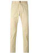 Dsquared2 - Straight Leg Trousers - Men - Cotton/spandex/elastane - 50, Nude/neutrals, Cotton/spandex/elastane