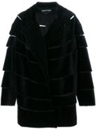 Tom Ford Oversized Layered Coat - Black