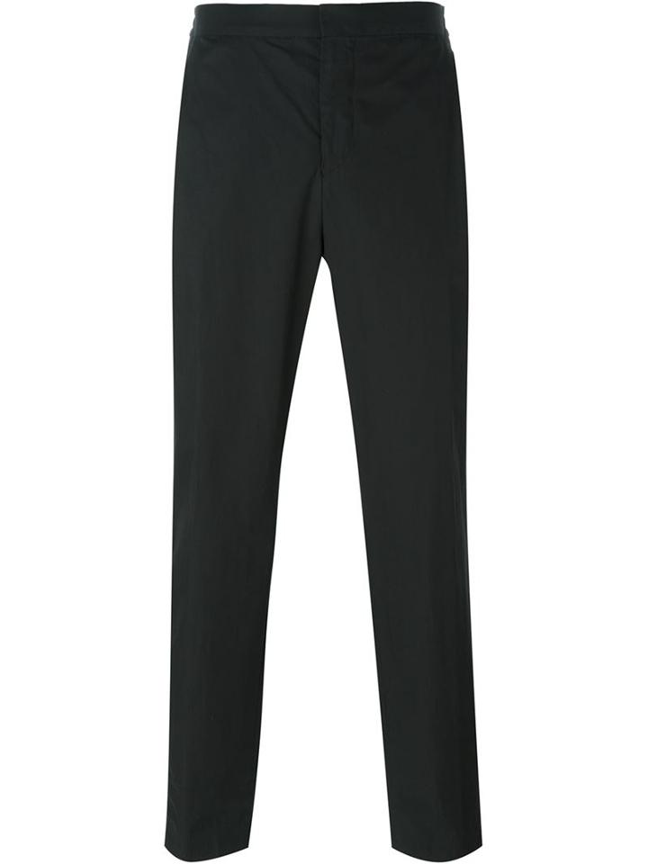 Stephan Schneider Slim Fit Trousers, Men's, Size: Xs, Black, Cotton