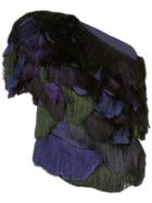 Rachel Comey Fringed One-shoulder Blouse - Blue