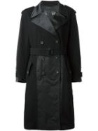 Diesel 'w-deely' Coat, Women's, Size: Small, Black, Cotton/polyester/wool