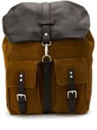 Eleventy Drawstring Backpack - Brown