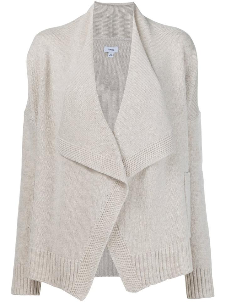 Vince Open Cardigan, Women's, Size: Small, Nude/neutrals, Cashmere/wool