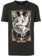 Roberto Cavalli - Horse Print T-shirt - Men - Cotton - L, Green, Cotton