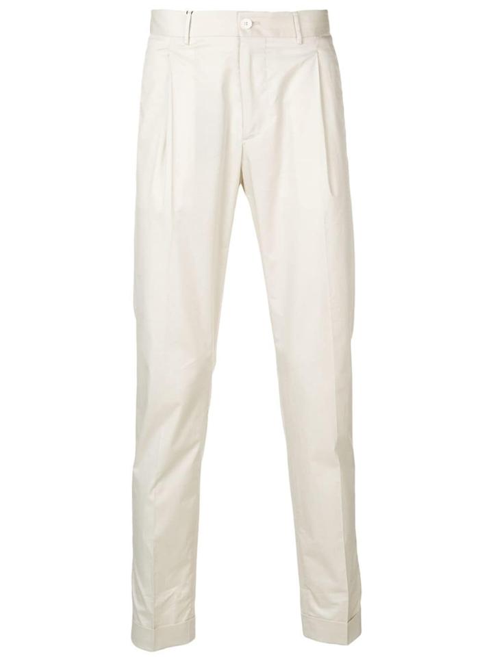 Etro Classic Chino Trousers - White