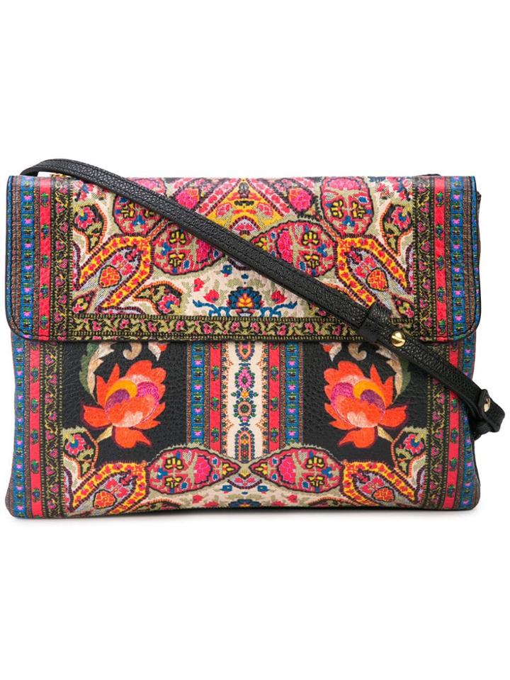 Etro Floral Print Crossbody Bag - Multicolour