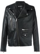 Misbhv Studded 'sonic You' Jacket, Men's, Size: Small, Blue, Leather