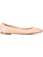 Chloé Lauren Ballerinas, Women's, Size: 40, Pink/purple, Leather