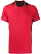 Ea7 Emporio Armani Mesh Panelled T-shirt - Red