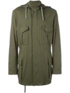Amen Military Jacket, Men's, Size: 50, Green, Cotton