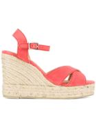 Castañer Blaudell Wedge Sandals - Pink