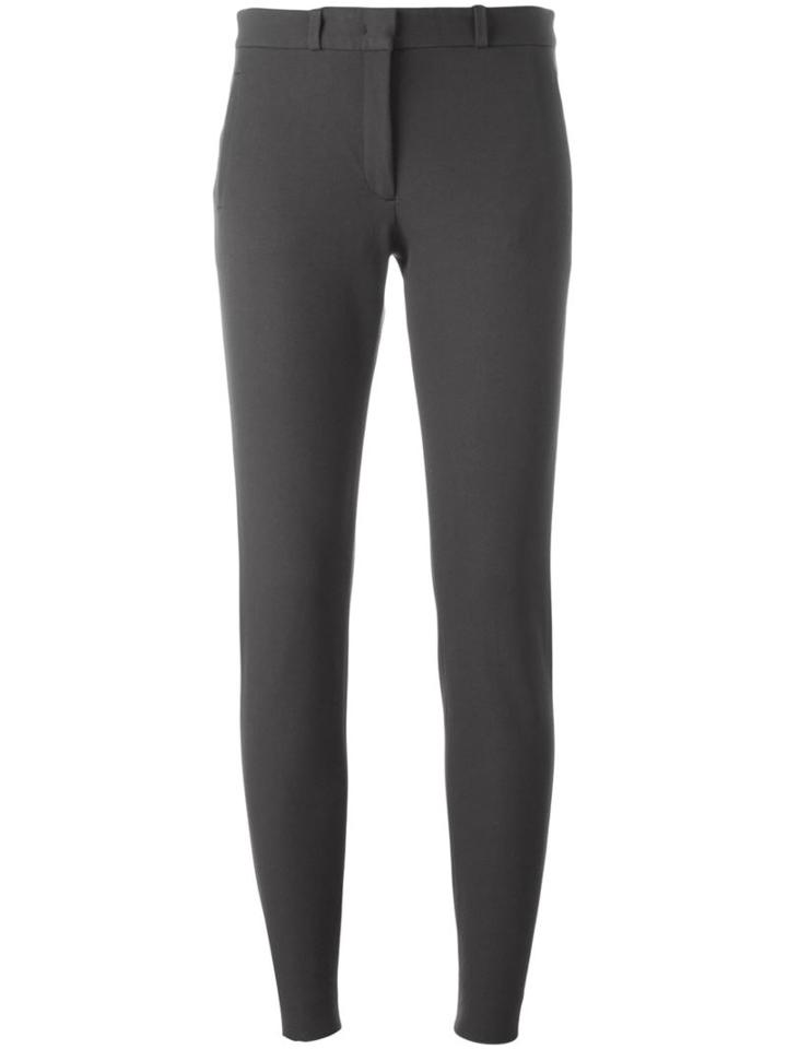 Joseph Cropped Trousers, Women's, Size: 34, Grey, Viscose/cotton/spandex/elastane/acetate