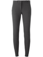 Joseph Cropped Trousers, Women's, Size: 34, Grey, Viscose/cotton/spandex/elastane/acetate