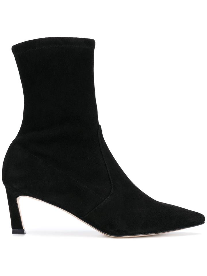 Stuart Weitzman Rapture Ankle Boots - Black