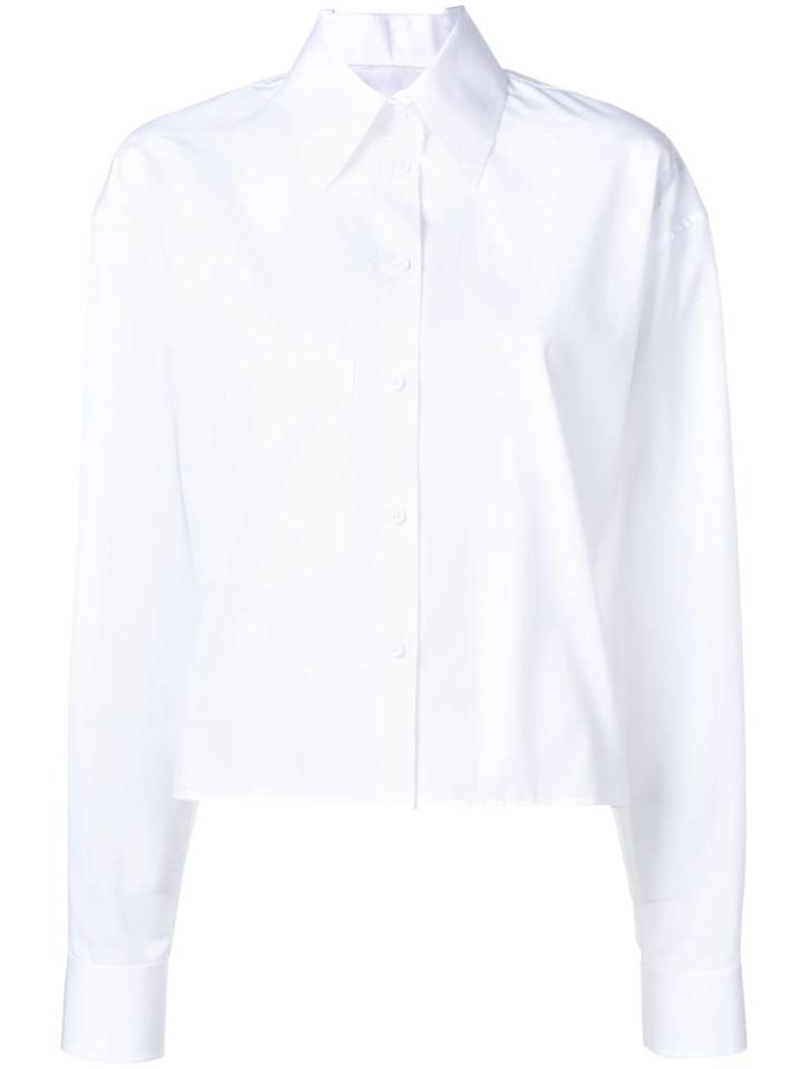 Maison Margiela Cropped Shirt - White