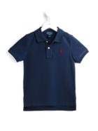 Ralph Lauren Kids High Low Polo Shirt, Boy's, Size: 6 Yrs, Blue