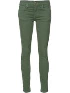 The Great Super Skinny Cropped Jeans - Green