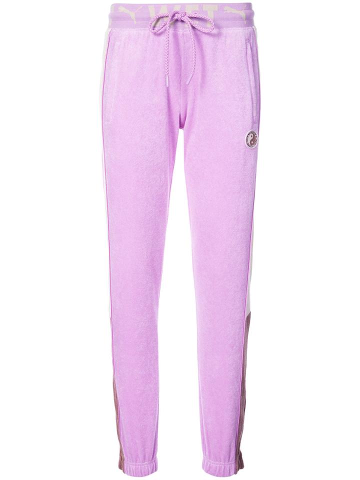 Fenty X Puma Fitted Track Pants - Pink & Purple