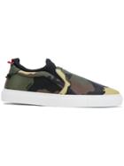 Givenchy Camo Slip-ons - Green