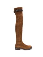 Ermanno Scervino Over-the-knee Boots - Brown