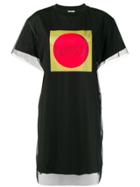 Kenzo Layered Tulle T-shirt Dress - Black