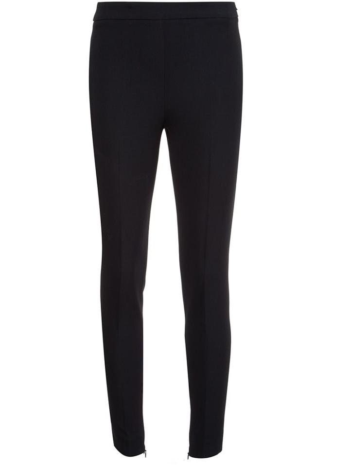 Giambattista Valli Skinny Trousers, Women's, Size: 42, Black, Spandex/elastane/viscose/wool