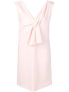 Lanvin V-neck Short Dress - Pink