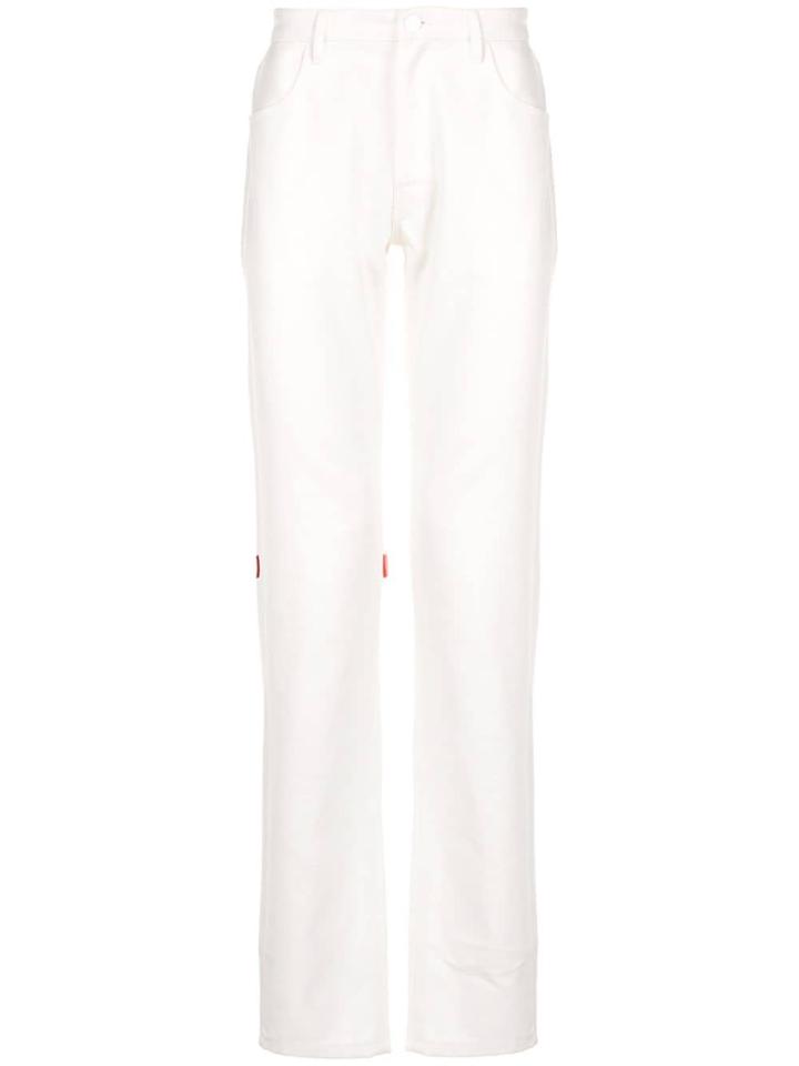 Raf Simons Straight-cut Trousers - White