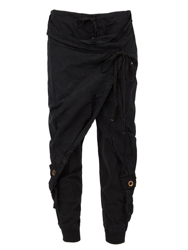 Greg Lauren Overlay Tapered Trousers