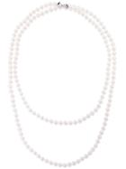 Tasaki 18kt White Gold 7.5mm Akoya Pearl Long Necklace 120cm