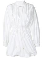 Philosophy Di Lorenzo Serafini Fitted Mini Dress - White