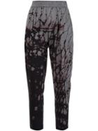 Raquel Allegra Tie Dye Easy Trousers, Women's, Size: 1, Grey, Cotton/polyester