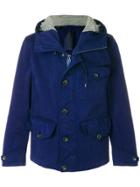 Ten-c Hooded Jacket - Blue
