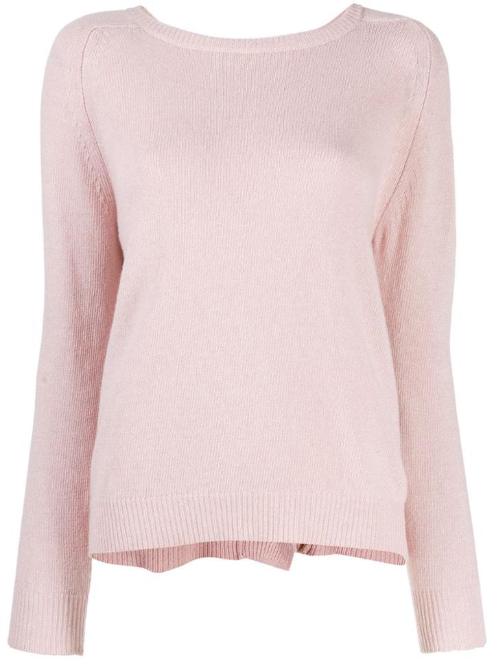 L'autre Chose Knitted Sweatshirt - Pink