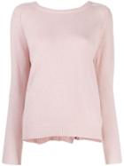 L'autre Chose Knitted Sweatshirt - Pink