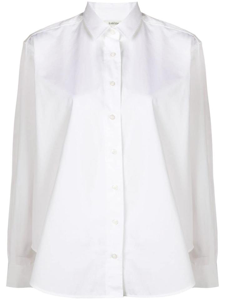 Toteme Capri Buttoned Shirt - White