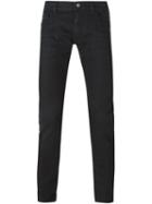 Dolce & Gabbana Slim Fit Jeans, Men's, Size: 46, Black, Cotton/polyester/spandex/elastane