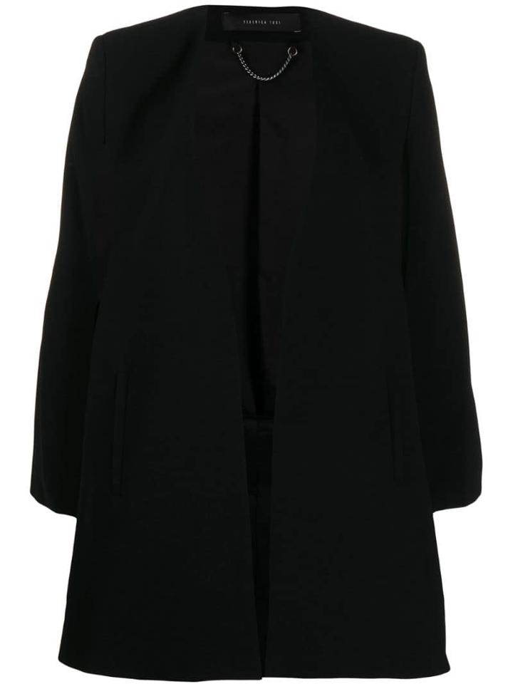 Federica Tosi Cape Blazer - Black