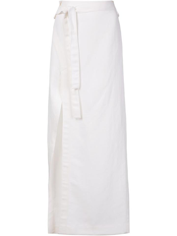 Ann Demeulemeester Long Wrap Skirt