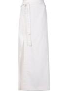 Ann Demeulemeester Long Wrap Skirt