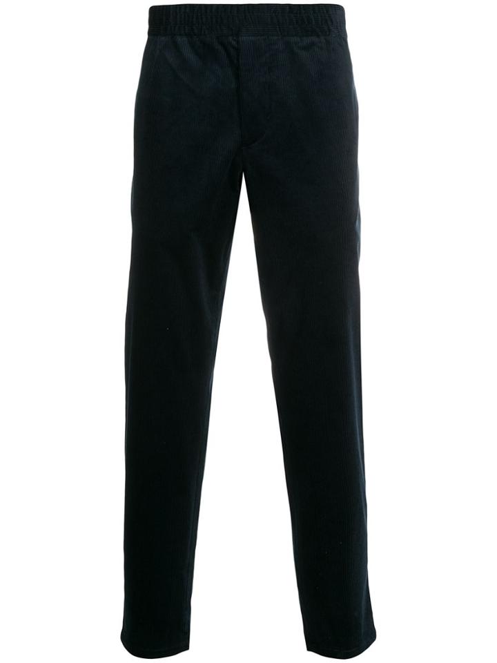 Filippa-k Terry Corduroy Slim-fit Trousers - Blue