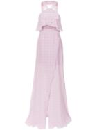 Tufi Duek Polka Dots Gown - Pink