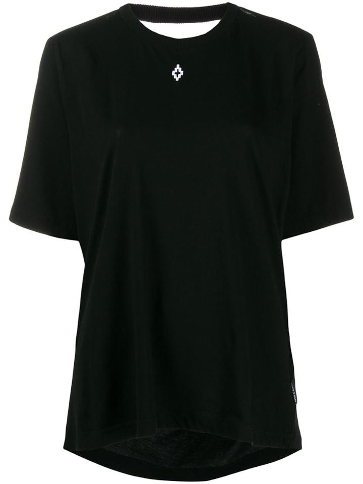Marcelo Burlon County Of Milan Love T.t.e. Open Back T-shirt - Black