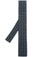 Eleventy Houndstooth Knitted Tie