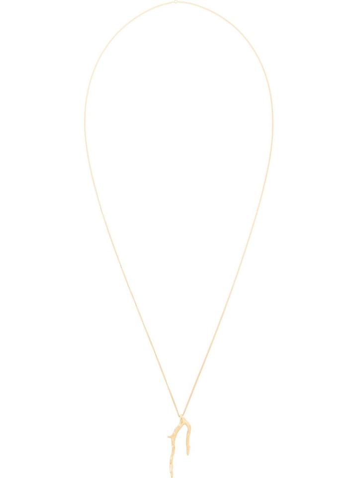 Wouters & Hendrix 'in Mood For Love' Branch Long Necklace - Metallic