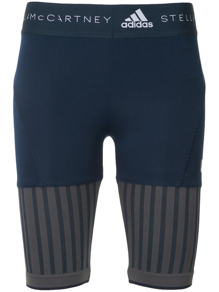 Adidas By Stella Mccartney Run Ultra Flat Knit Shorts - Blue