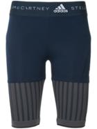 Adidas By Stella Mccartney Run Ultra Flat Knit Shorts - Blue
