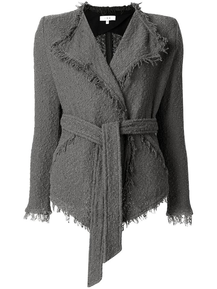 Iro Schala Fitted Jacket - Green