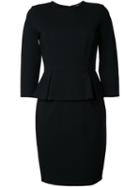Steffen Schraut Peplum Dress, Women's, Size: 34, Black, Nylon/viscose/spandex/elastane